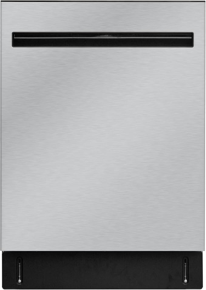 Kenmore 24" Built‑In Dishwasher with 3 Racks, Stainless Steel Tub, Top Control, Energy Efficient, Ultra‑Quiet 49 dBA, High‑Capacity Dishwasher – Stainless Steel