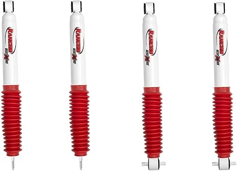 Rancho RS5000X Gas Shocks Set 2007-2018 for Jeep Wrangler 4WD JK