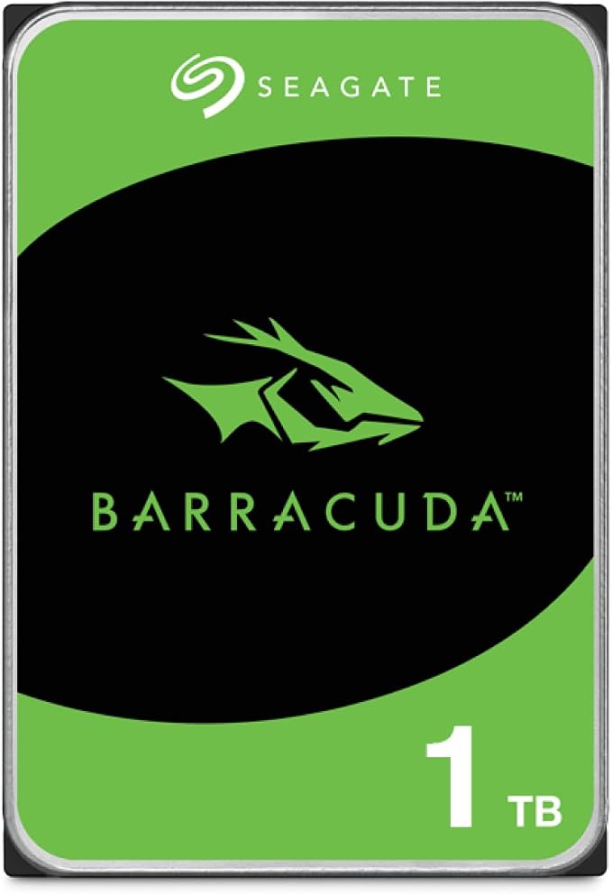 Seagate Bare Drives BarraCuda 1TB Internal Hard Drive HDD – 3.5 Inch SATA 6 Gb/s 7200 RPM 64MB Cache for Computer Desktop PC – Frustration Free Packaging ST1000DMZ10/DM010