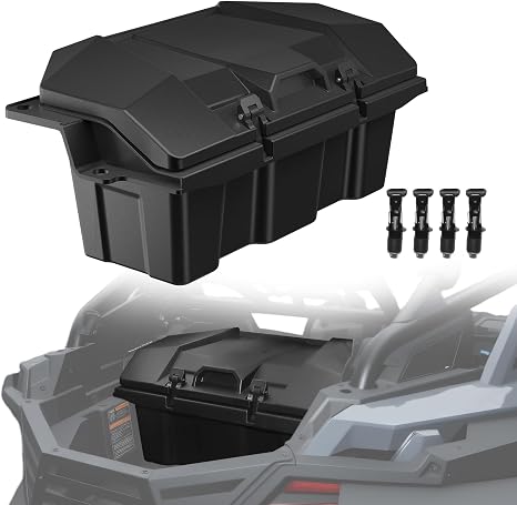 60QT UTV Forward Cargo Box for Polaris RZR Pro R/R4 2022-2027