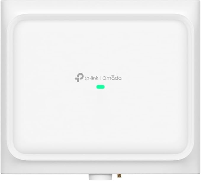 Omada EAP772-Outdoor, Long Range Outdoor Access Point WiFi 7 BE11000 | WiFi Extender Universal Compatible, Tri-Band w/ 6GHz Band, 2.5G Port, Up to 4,000 sq.ft, PoE Powered, IP68 Weatherproof