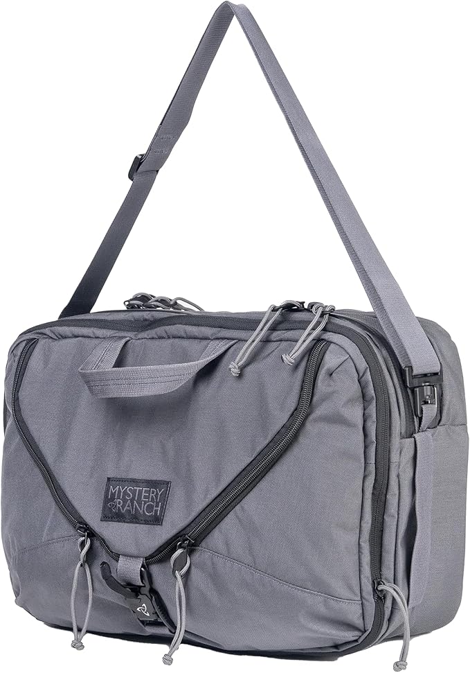 Mystery Ranch 3 Way 18 Expandable Briefcase – Convertible Design Perfect for Work, School & Everyday Carry – 18L, Shadow
