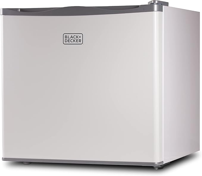 BLACK+DECKER 1.2 Cu. Ft. Compact Upright Freezer, BUFK12W, White