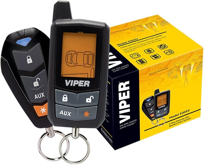 Viper 5305V 2 Way LCD Vehicle Car Alarm Keyless Entry Remote Start System