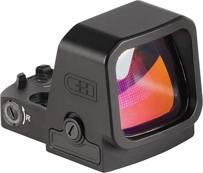 C+H MAX Red Dot Sight for Pistol or Shotgun | RMSc Red Dot Footprint | Multi-Reticle Shake Awake Red Dot Reflex Sight for Pistol