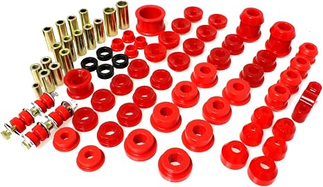 Energy Suspension 16.18103R Master Bushing Kit for 1992-1995 Honda Civic and 1993-1997 Civic del Sol