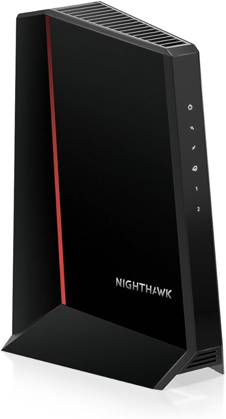 NETGEAR Nighthawk DOCSIS 3.1 Mid/high-Split Cable Modem (CM2500-1AZNAS) – Approved for Today’s Faster Speeds - Works with All Cable Providers Incl. Xfinity, Spectrum, Cox - Plans up to 2Gbps