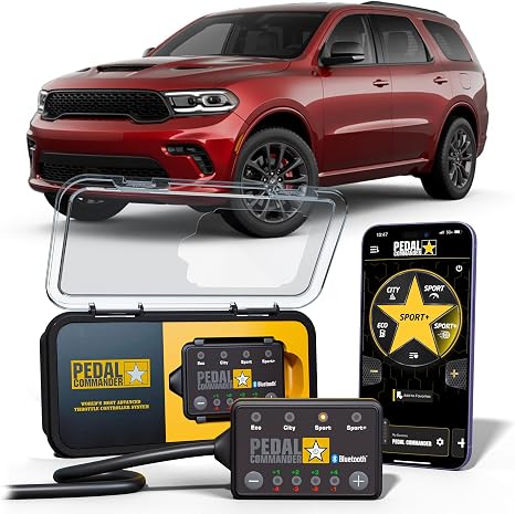 PEDAL COMMANDER for Dodge Durango 2006-2026 Throttle Response Controller - 36 Driving Modes, Plug & Play, On-Road & Off-Road Throttle Controller Performance Upgrades, Dodge Durango Accessories