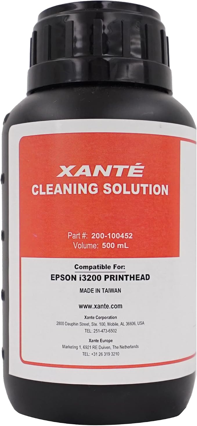 Xante VIVID UV Cleaner 500ml for X-Series Printers - 200-100452