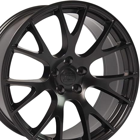 OE Wheels DG15 20x9 Satin Black 2528 5x115 Rim