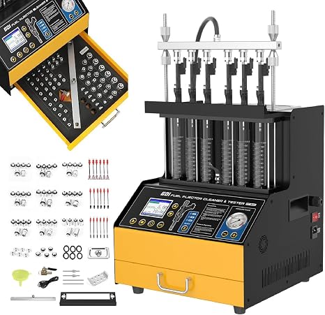 CT500 Fuel Injector Cleaner Tester, 6-Cylinder GDI EFI FSI PIEZO