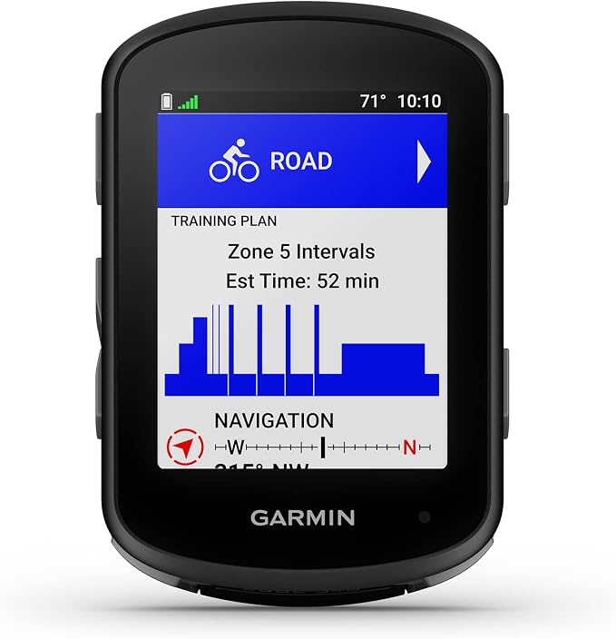 Garmin Edge 540, Compact GPS Cycling Computer | Button Controls, Targeted Adaptive Coaching, Advanced Navigation, Up to 26 hours
