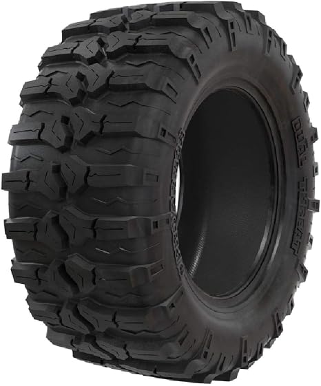 Pro Armor T291114DT 29x11-14 Dual Threat Rear 29x11x14 UTV Tire 10-Ply Mud Trail Off Road All Terrain, Black