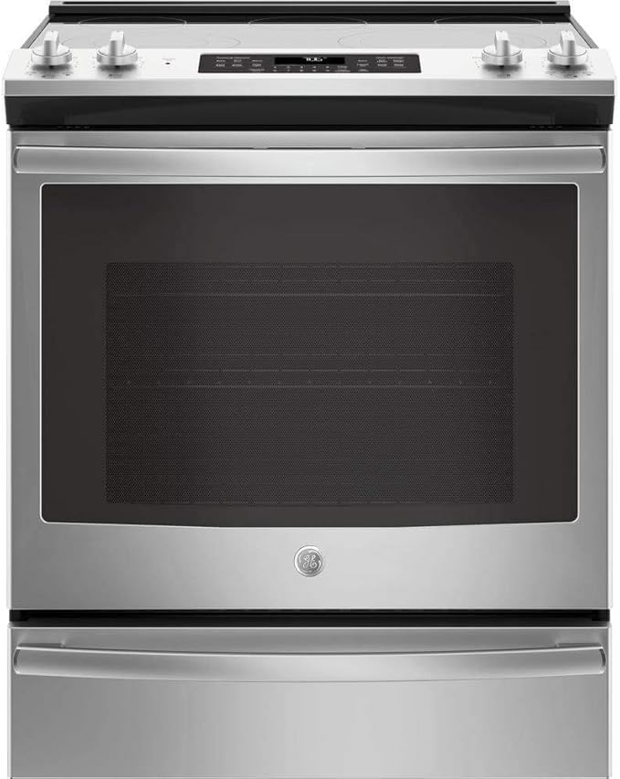GE® 30" Slide-In Electric Convection Range with No Preheat Air Fry