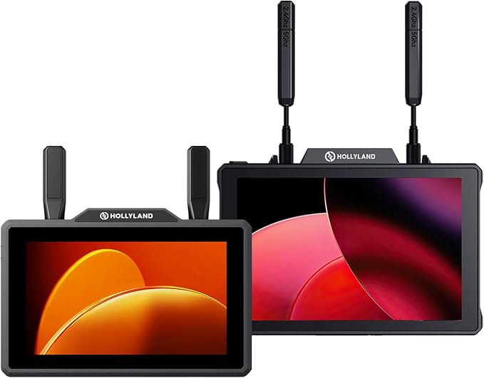 Hollyland Pyro 5 Wireless Transceiving Monitor & Pyro 7 Wireless Transceiving Monitor, Video Transmission & Monitoring 2 in 1