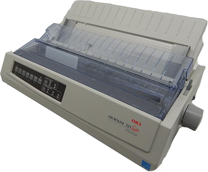 OKI 62411701 Microline 321 Turbo Dot Matrix Impact Printer