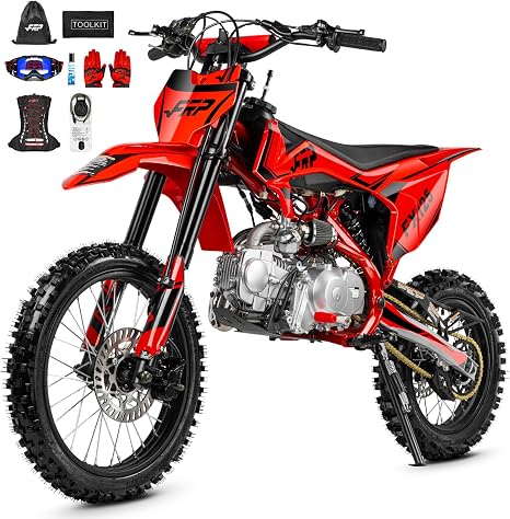 FX125-17 125cc Gas Dirt Bike, 4-Stroke Pit Bike with Zongshen Engine