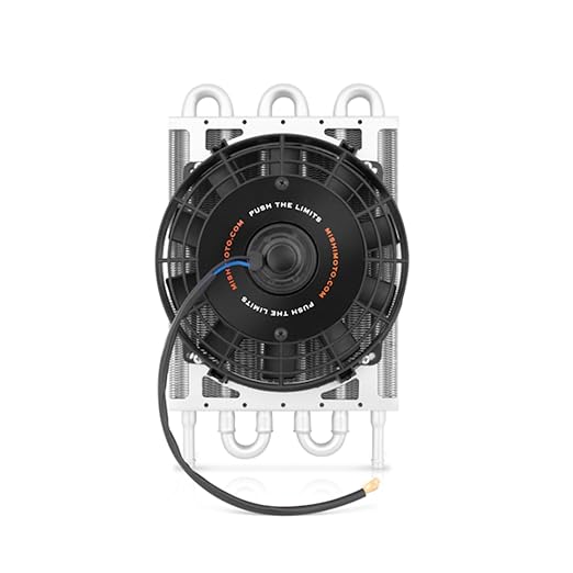 Mishimoto MMOC-F Racing Trans Cooler with Electric Fan, Universal Fit