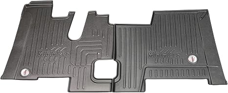 Minimizer Floor Mats; Kenworth T440 (2011-20), T600 (2006-07), T660 (2007-17), T800 (2006-20), W900 (2006-20), Standard Day cabs w/Manual Trans, Incompatible w/'06 Throttle Pedal; Part #10002508