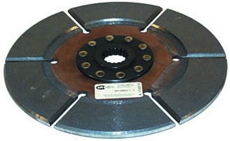 Clutch Disc, Sportsman, 10.5 in Diameter, 1-3/16 in x 18 Spline, Rigid Hub, Sintered Iron, Universal, Each