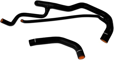 Mishimoto MMHOSE-CHV-01DBK Silicone Radiator Hose Kit Compatible With Chevrolet 6.6L Duramax 2001-2005 Black