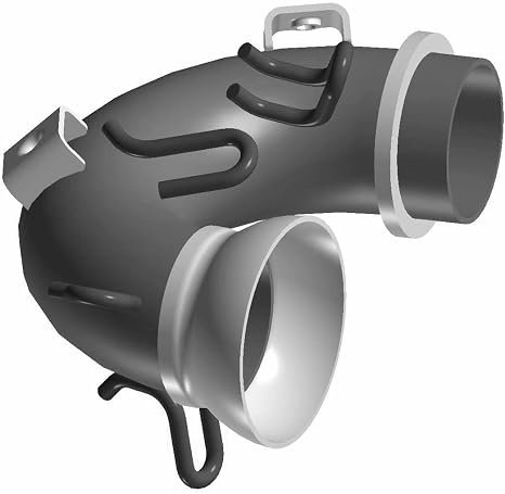 Polaris Genuine OEM Black Weld Manifold Joint for 2010-2014 Ranger 800 & XP 800 Ranger Crew 800