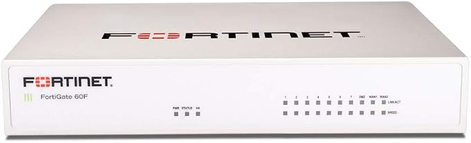 FortiGate-60F Network Security Appliance Plus 1 Year FortiGuard Unified Threat Protection (UTP) and FortiCare Premium (FG-60F-BDL-950-12)