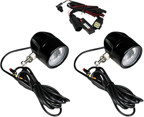 Custom Dynamics PB-FOG-BCM-B LED Halo Fog Lights - Black
