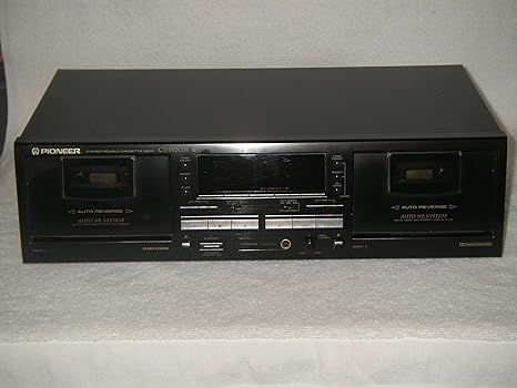 PIONEER Stereo Double Cassette Deck CT-W503R, Perfect!