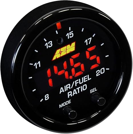 Aem 30-0334 Afro Sensor Controller (X-Series Wideband Ugo Gauge With Obie Connectivity) 2.0625 x 0.825 inches