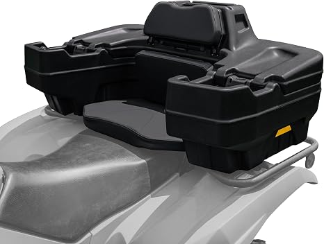 Black Boar ATV Rear Storage Box & Lounger Seat, 66014