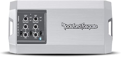 Rockford Fosgate Power TM400X4ad 400-Watt 4-Channel Marine Amplifier | Class AD, Element Ready: Built to Stand Up to the Marine Environment