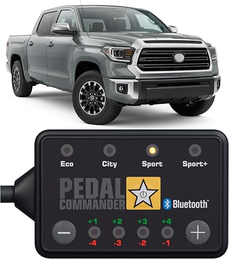 PEDAL COMMANDER for Toyota Tundra 2007-2021 Throttle Response Controller - Plug-and-Play, 4 Driving Modes, App Control, Throttle Controller Upgrade, Tundra TRD Parts