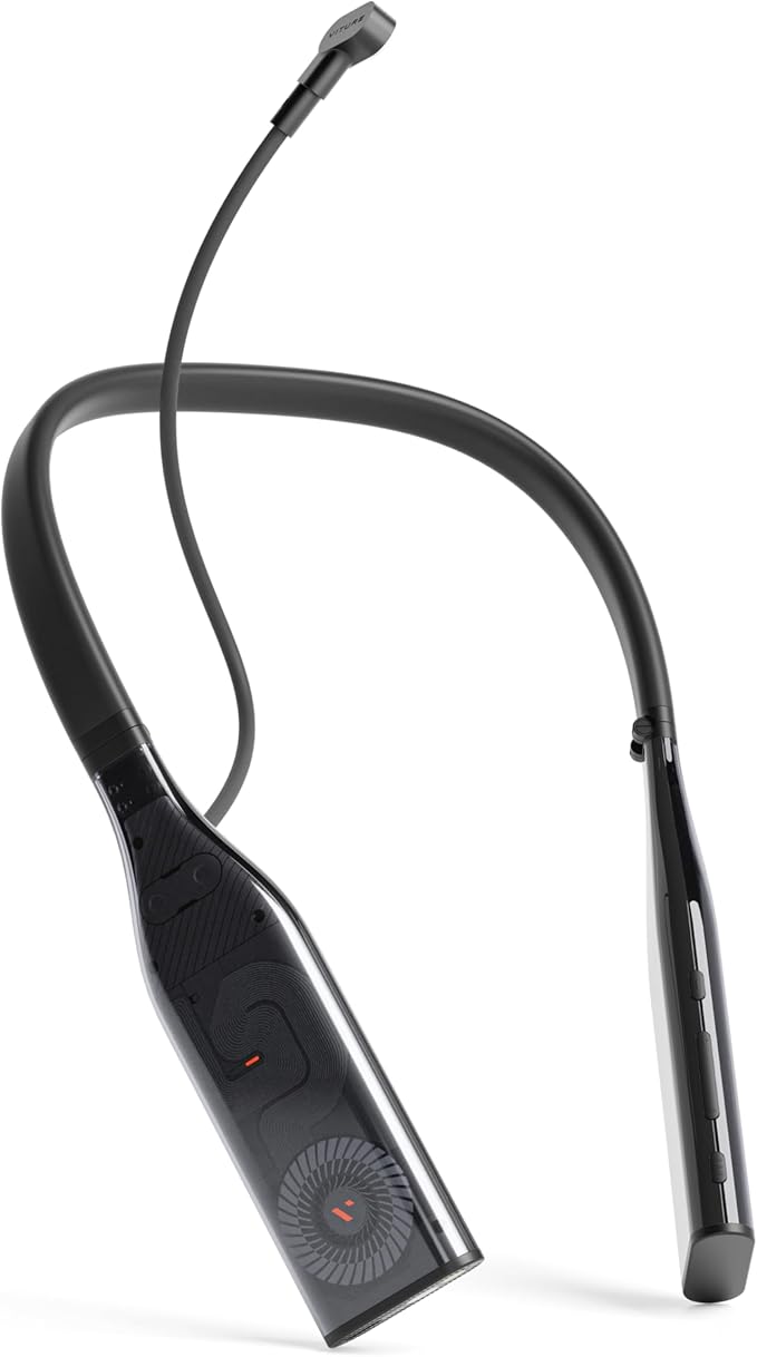 VITURE Pro Neckband, Official Partner of PSPlay, Multi-screen/3DoF/Smooth Follow/Ambient Mode, 3D Player, AI Assistant, Almost Wireless Freedom for Gaming & Streaming, 12GB+256GB