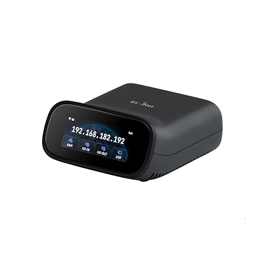 GL.iNet GL-RM10 Comet Pro Remote KVM Over Wi-Fi 6 Dual Band 4K Passthrough