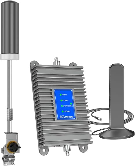 Cell Phone Signal Booster for Truck, Off Road Vehicles,RV,SUV | | High Gain Antenna | Vehicle Cell Phone Booster Boosts 5G & 4G LTE for All U.S. Carriers - Verizon, AT&T, T-Mobile & More