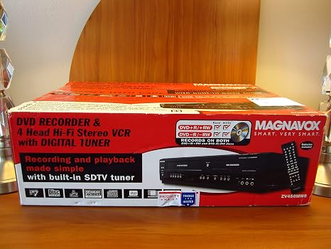 Magnavox ZV450MW8 DVD Recorder and VCR Combo with Digital Tuner [Electronics] (Renewed)