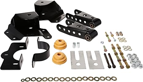 4 Inch Drop Shackle & Hanger Kit by Belltech