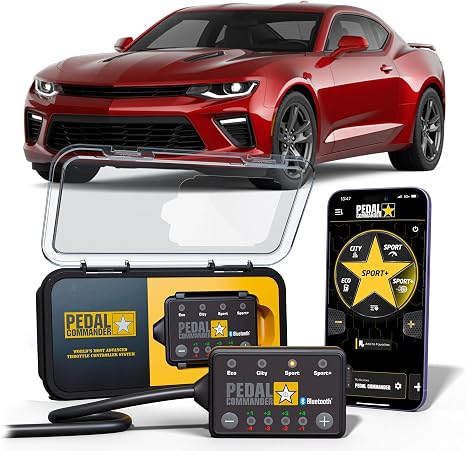 PEDAL COMMANDER for Chevrolet Camaro 2016-2024 Throttle Response Controller - Plug-and-Play, 36 Driving Settings & App Control, Throttle Controller Upgrades, Camaro Accessories