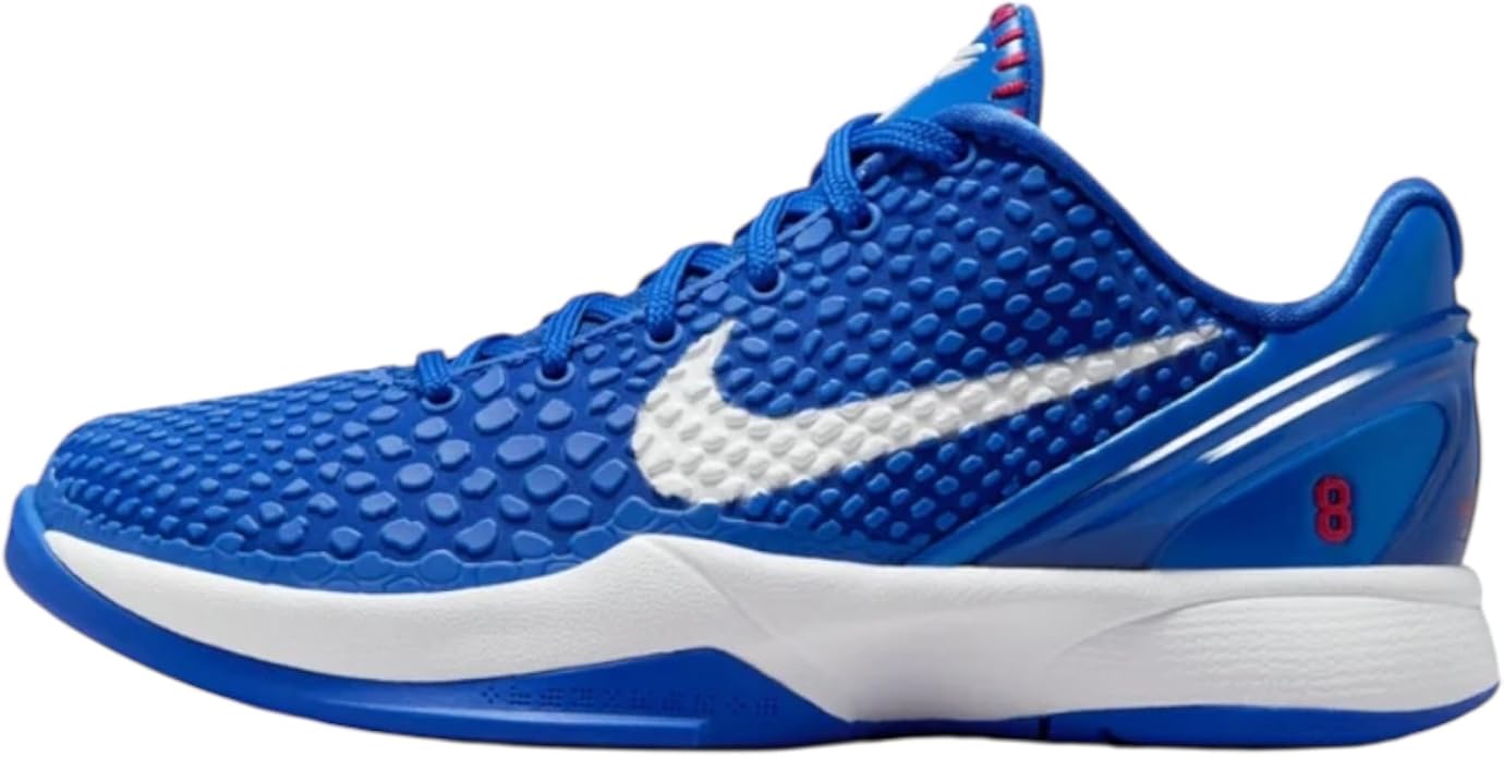 Kobe VI Protro GS in Total Orange/Metallic Silver-White by NIKE