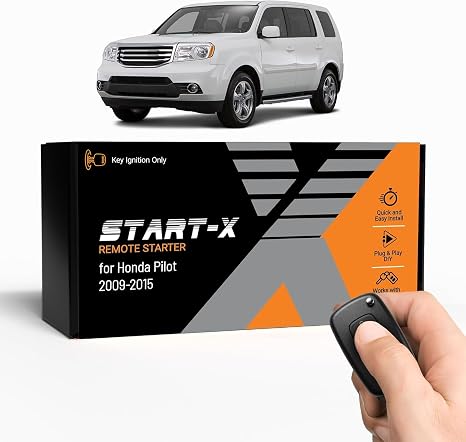 Start-X Car Remote Starter Kit for Honda Pilot (2009-2015)