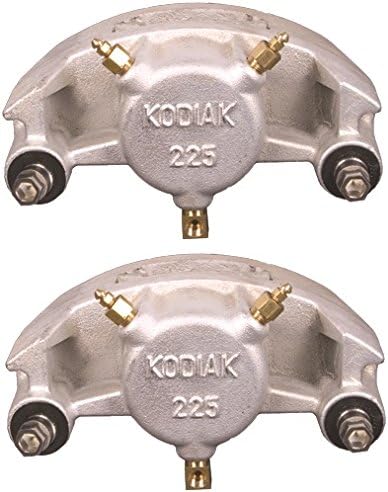 2-Pack Kodiak Trailer Disc Brake Replacement Dacroment 225 Caliper Ceramic Pads