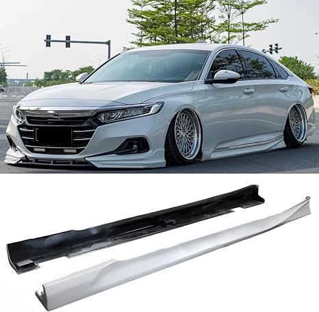Side Skirts Extensions ABS for Honda Accord 2018 2019 2020 2021 2022 Yofer