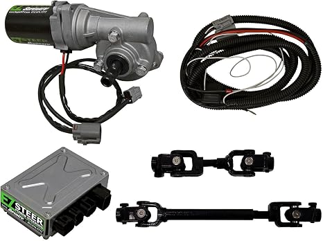 SuperATV EZ-STEER Power Steering Kit Compatible With Honda Pioneer 1000 (2016-2021) - Eliminates Bump Steer and Reduces Steering Efforts For a More Enjoyable Ride