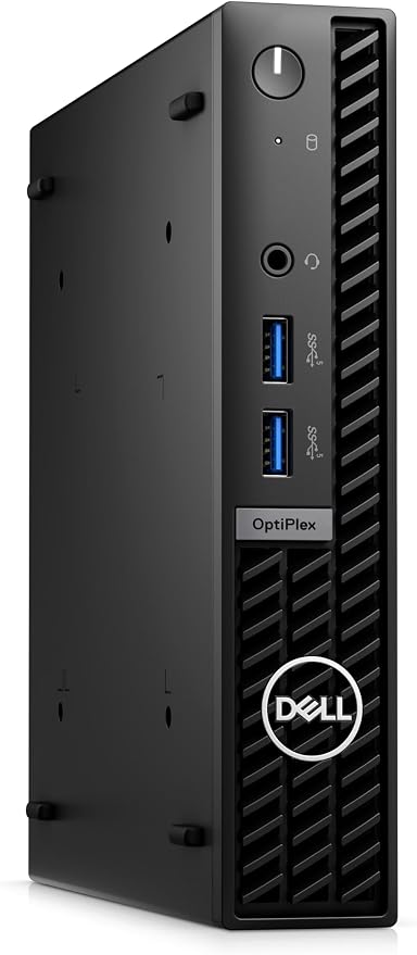 Dell Optiplex 7010 Micro (Latest 2023) Intel 13th Gen i5-13500T (14-Core) 256GB SSD 16GB DDR4 Intel AX WiFi 6 Windows 11 Pro (Renewed)