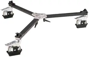Manfrotto 114MV Cine / Video Deluxe Dolly for Tripods with Spiked Feet (#3198)