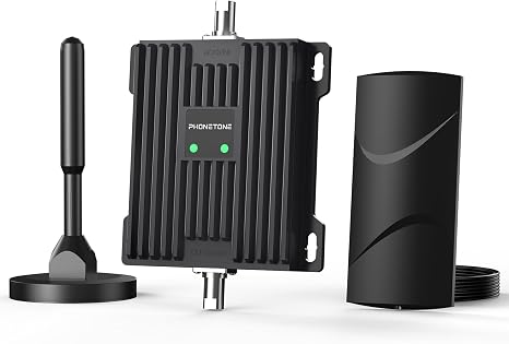 Phonetone Vehicle Cell Phone Signal Booster for Car, SUV and Truck