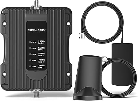 Cell Phone Booster for Car, 5G 4G LTE, FCC Approved for All Carriers