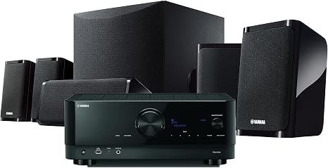Yamaha YHT-5960U Home Theater System with 8K HDMI and MusicCast | 8K HDMI with MusicCast and YPAO calibration for gaming, movies and music