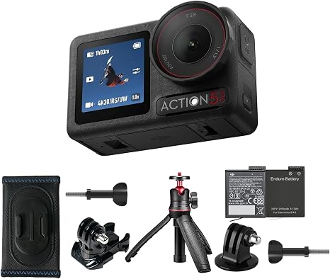 DJI Osmo Action 5 Pro Hiking Bundle, Waterproof Action Camera